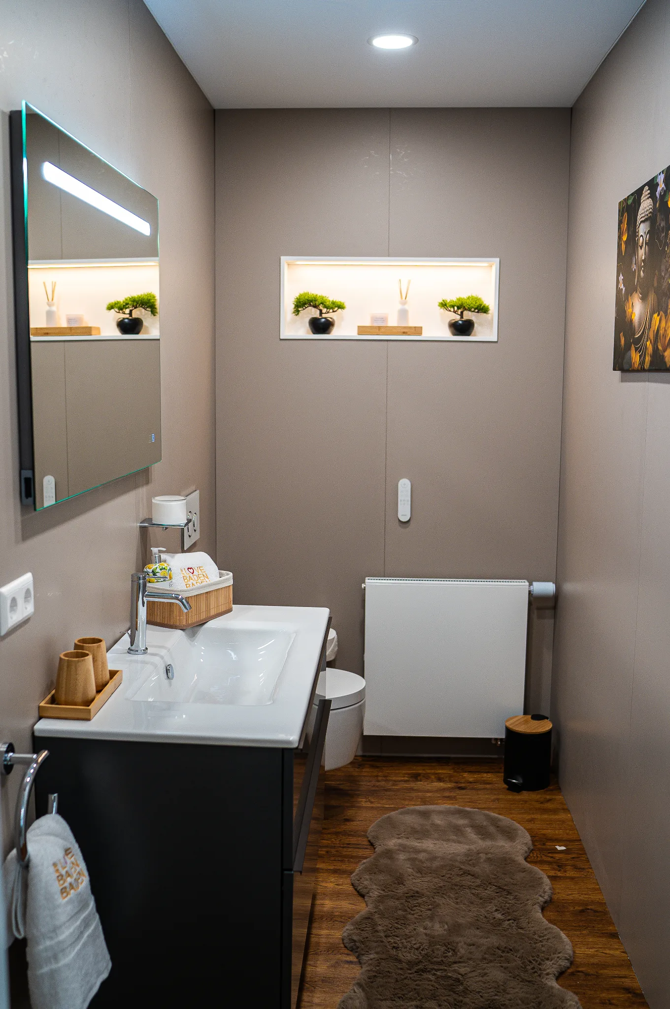Badezimmer nach der Modernisierung in Baden-Baden